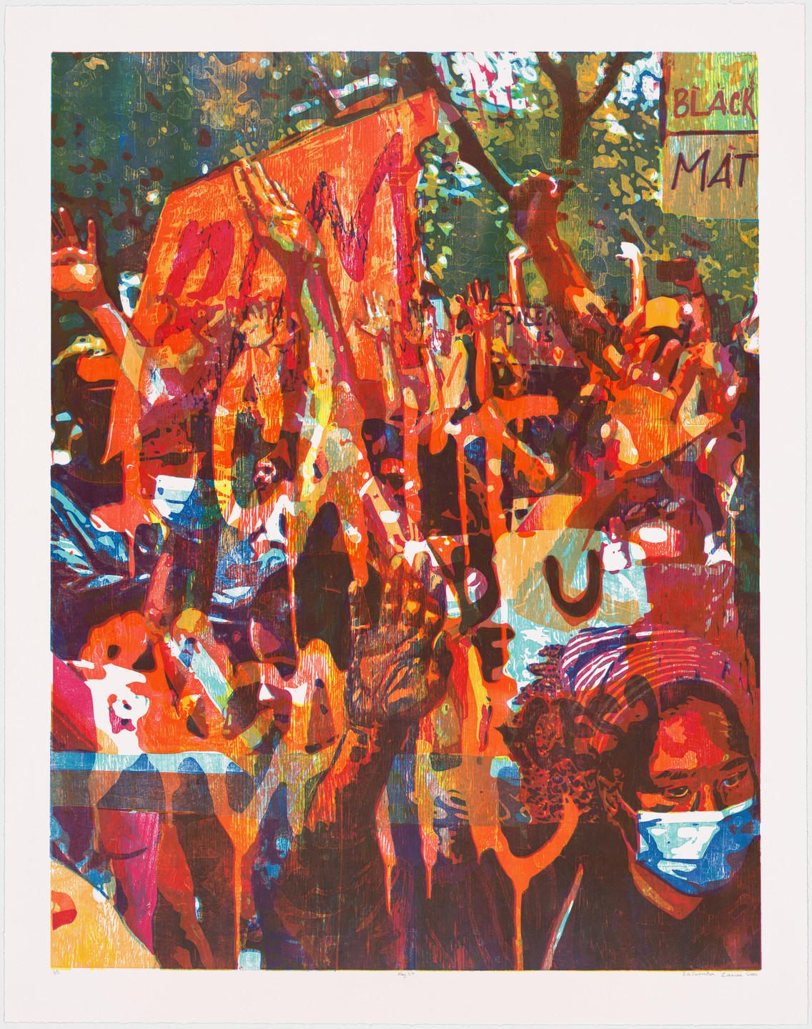 Zorawar Sidhu, Rob Swainston. May 27 from the series Doomscrolling. 2020-21