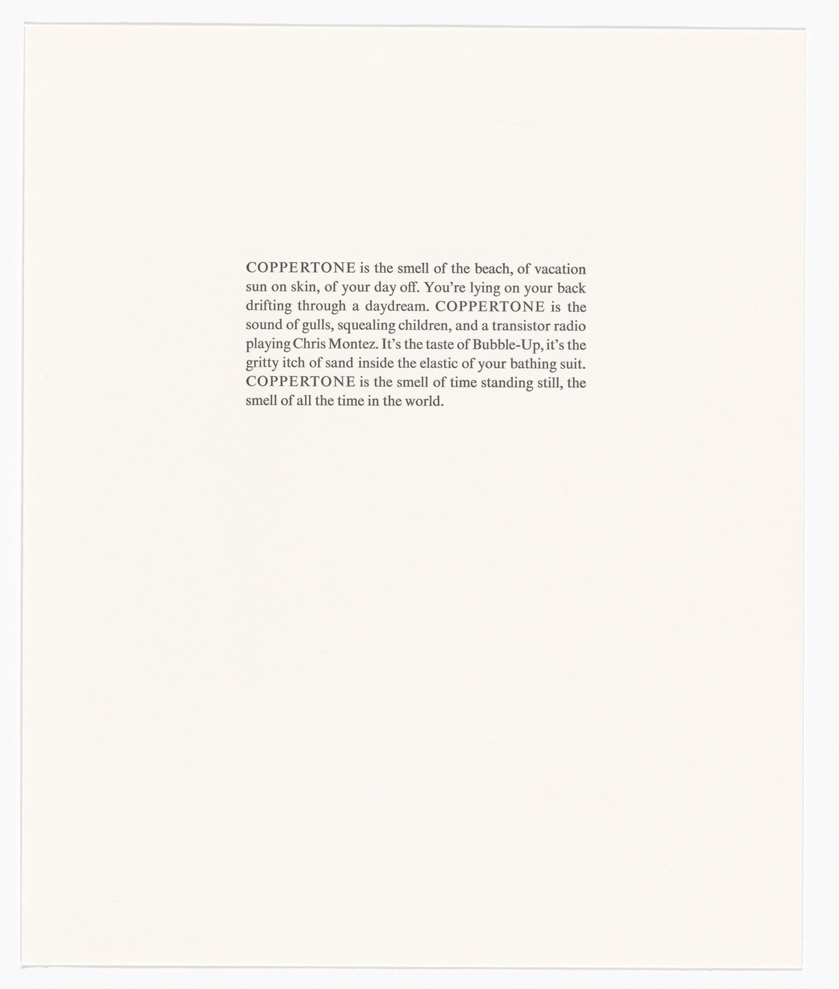 Charles Christopher Hill. Untitled from The Smells of Summer. 1989