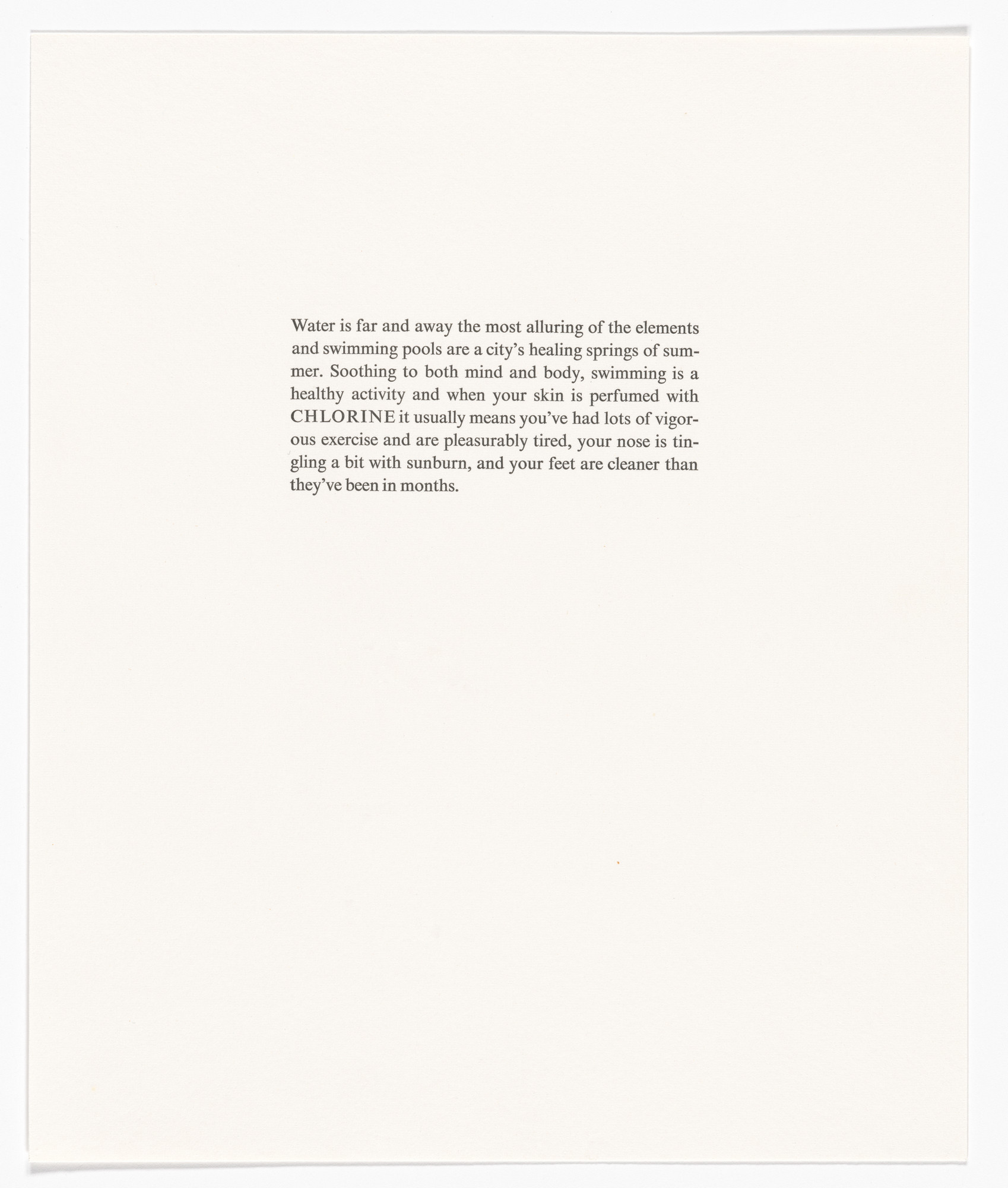 Charles Christopher Hill. Untitled from The Smells of Summer