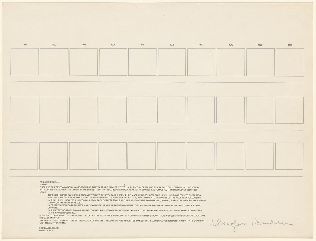 Variable Piece #44 / Global