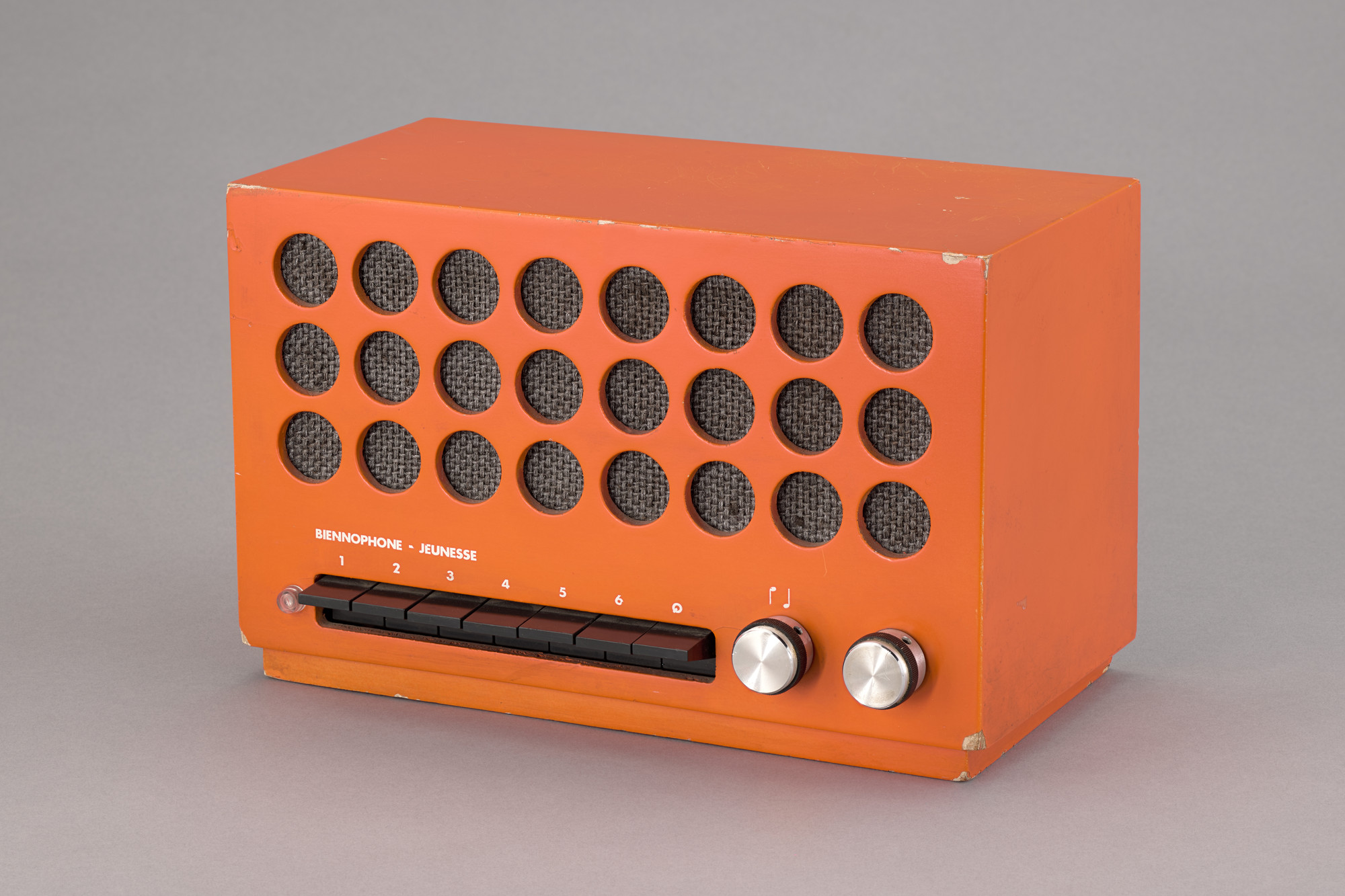 Achille Castiglioni, Pier Giacomo Castiglioni. Model 47 HS radio. 1960s