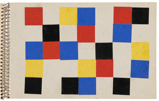 Ellsworth Kelly. Sketchbook #17, Paris & Sanary. 1950-52