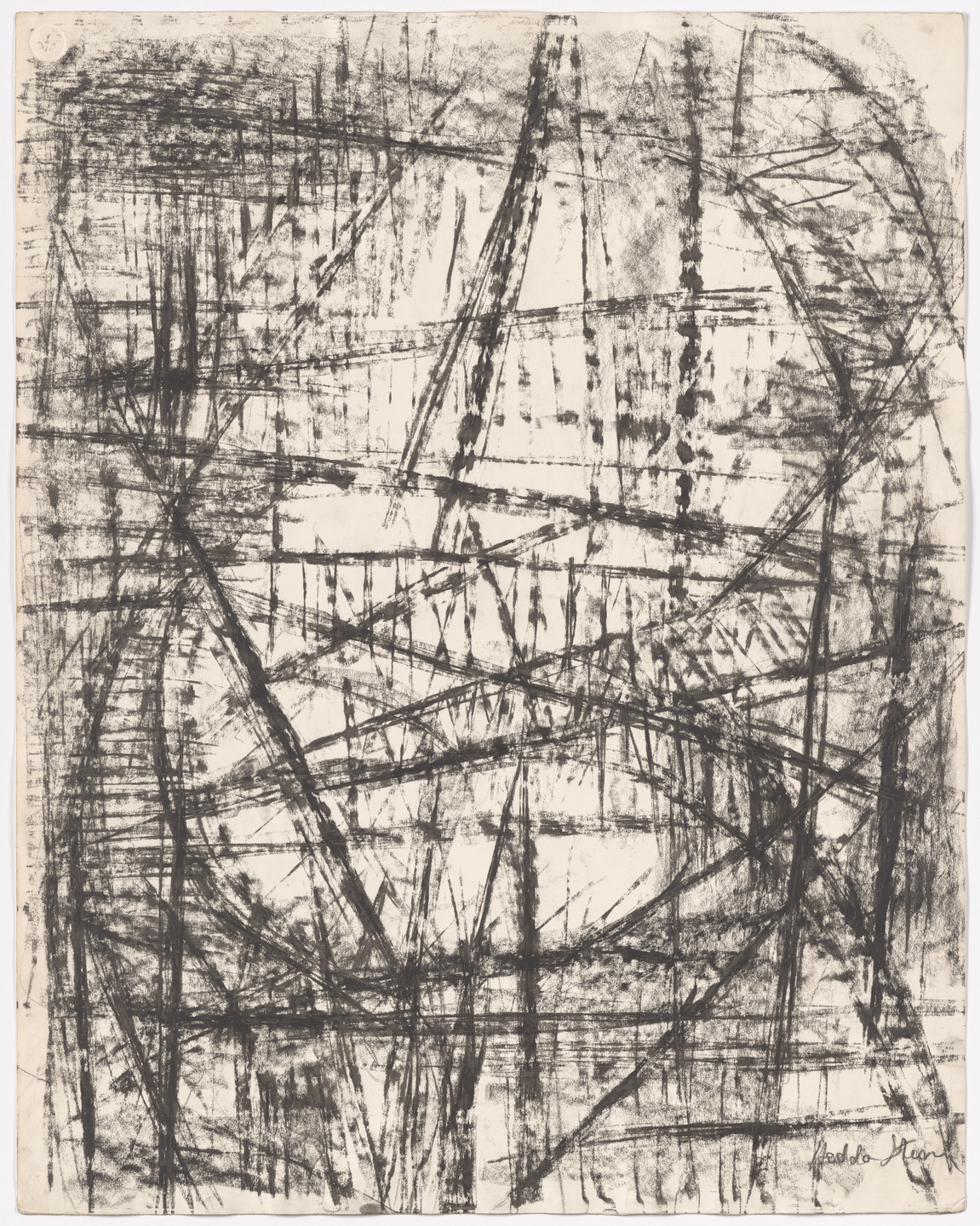 Hedda Sterne. Drawing #2. 1954