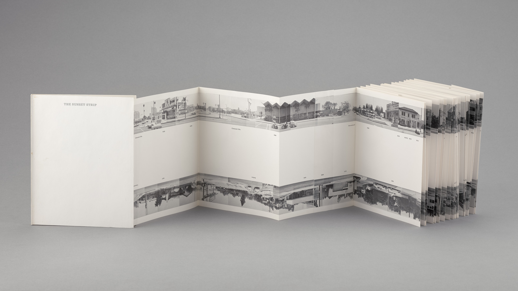 Edward Ruscha. Every Building on the Sunset Strip. 1966 | MoMA