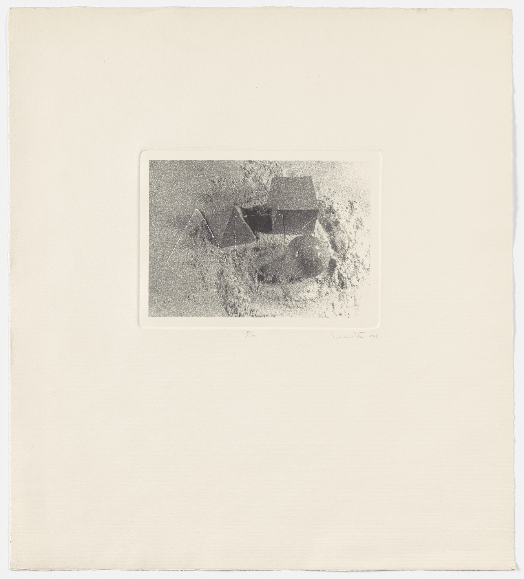 Liliana Porter. Untitled (with Geometric Shapes)