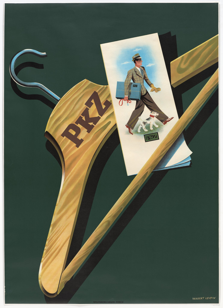 Poster for the PKZ store, Zurich