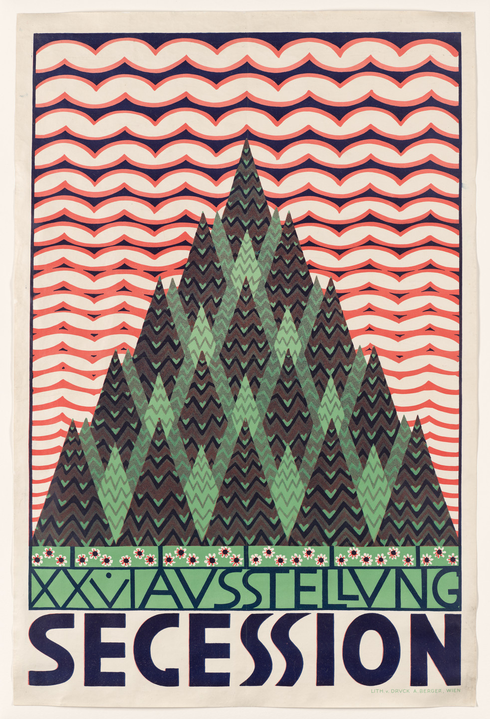 Ferdinand Andri. Poster for the Twenty-sixth Secession Exhibition. 1906