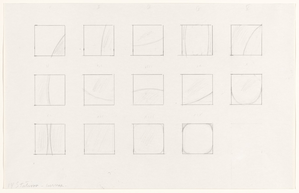 Study for Stations of the Cross (with Curves)