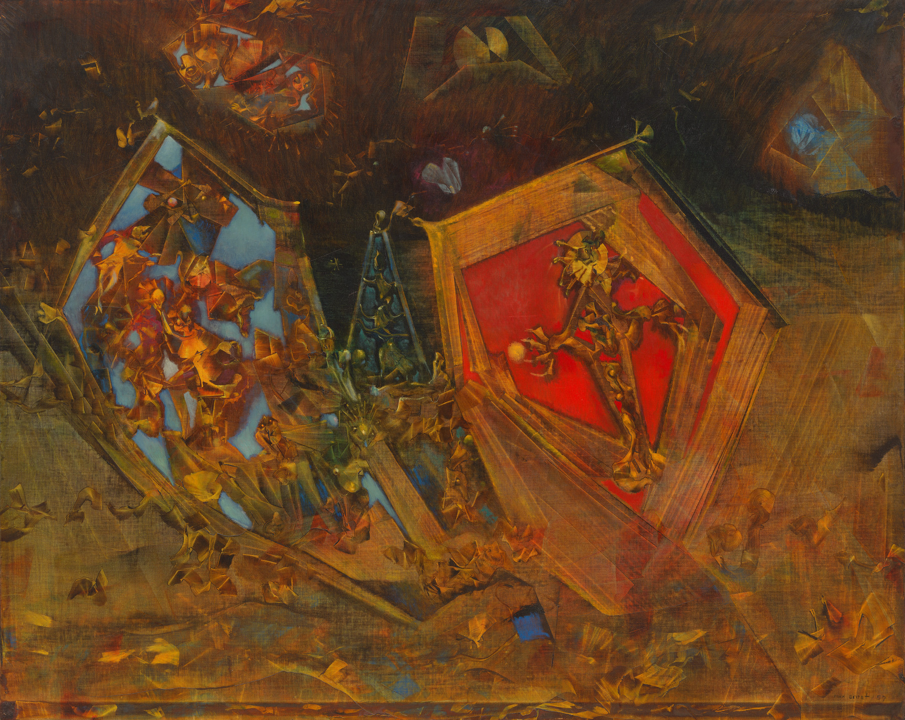 Max Ernst. The World Is a Story (Mundus est Fabula). Paris 1959