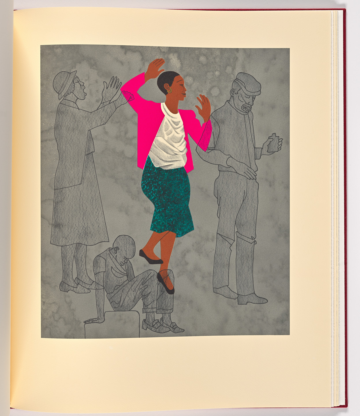 Elizabeth Catlett. For My People. 1992