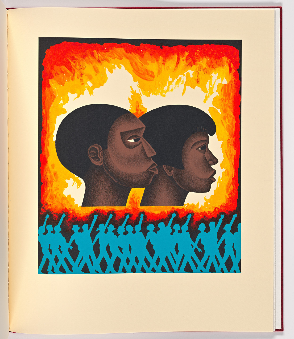 Elizabeth Catlett. For My People. 1992