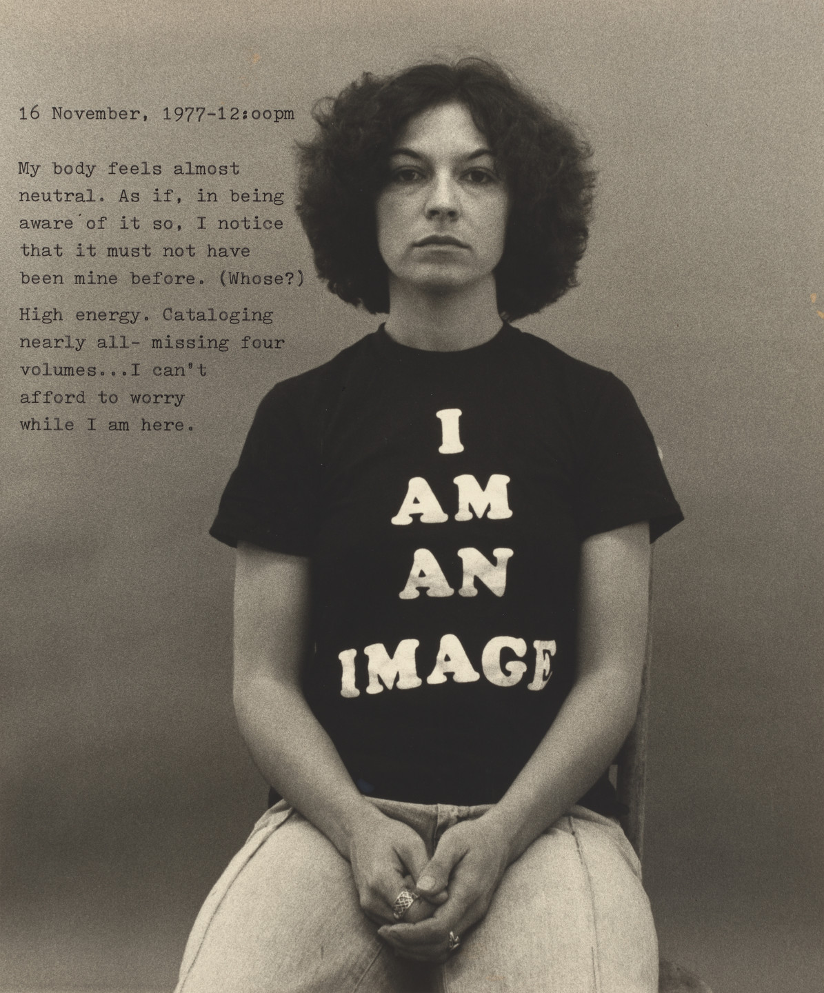 Donna-Lee Phillips. Fragments from a Visual Journal (16 November, 1977–12:00 pm). 1977