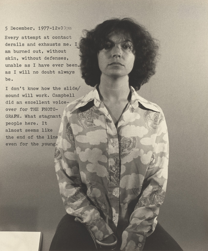 Fragments from a Visual Journal (5 December, 1977–12:00 pm)