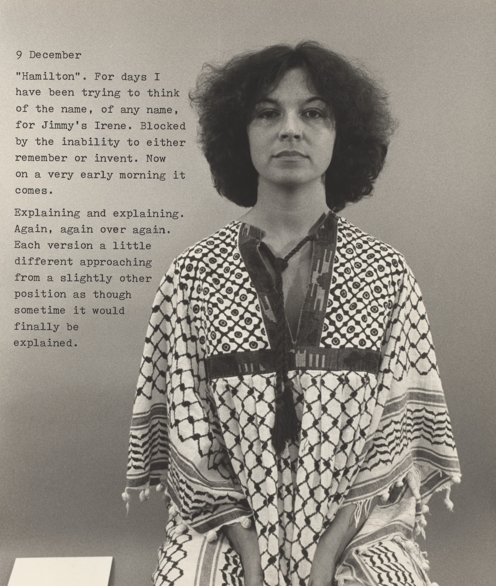 Donna-Lee Phillips. Fragments from a Visual Journal (9 December, 1977–12:00 pm)