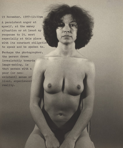 Fragments from a Visual Journal (19 November, 1977–12:00 pm)