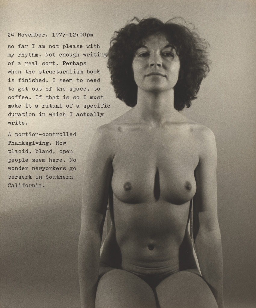 Fragments from a Visual Journal (24 November, 1977–12:00 pm)