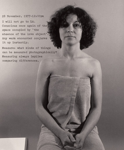 Donna-Lee Phillips. Fragments from a Visual Journal (28 November, 1977–12:00 pm). 1977