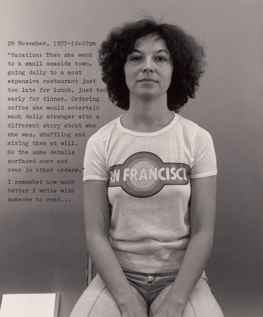 Fragments from a Visual Journal (29 November, 1977–12:00 pm)