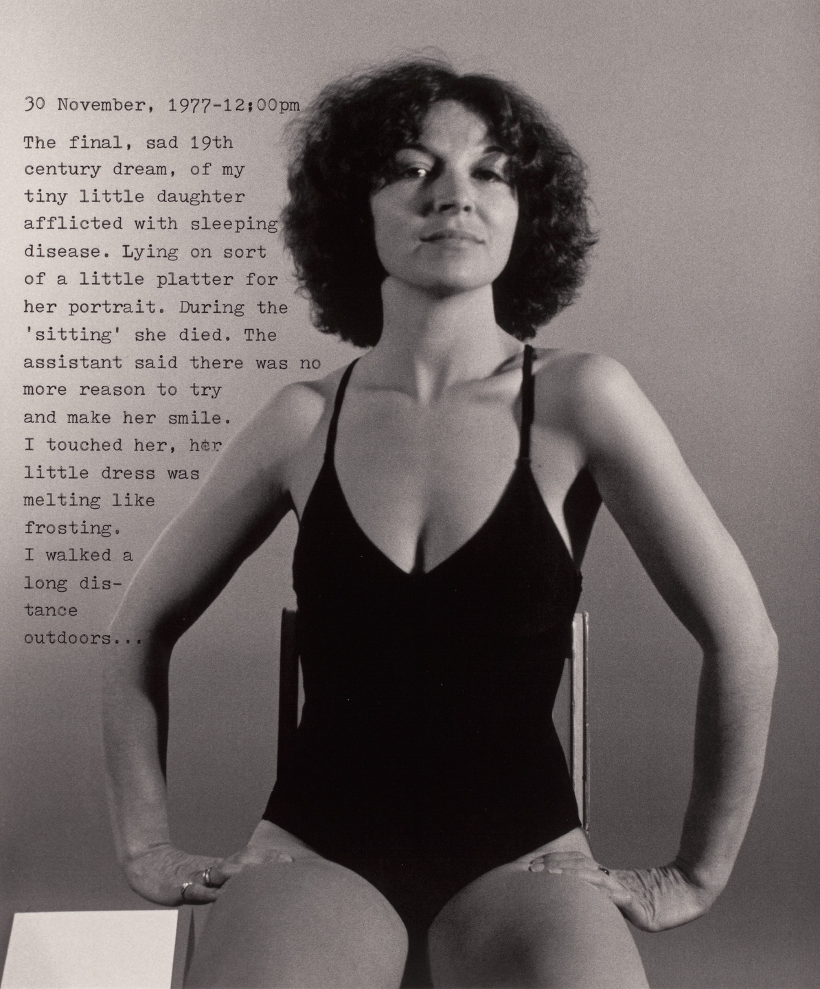 Donna-Lee Phillips. Fragments from a Visual Journal (30 November, 1977–12:00 pm). 1977