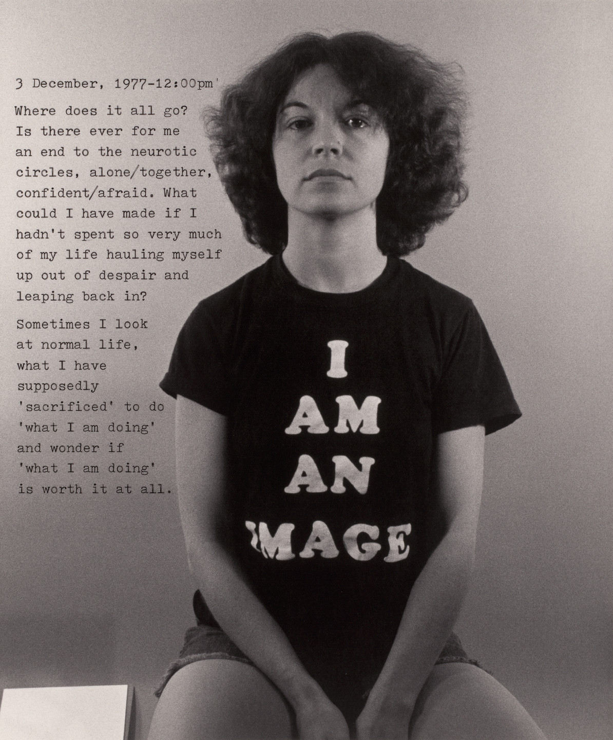 Donna-Lee Phillips. Fragments from a Visual Journal (3 December, 1977–12:00 pm). 1977