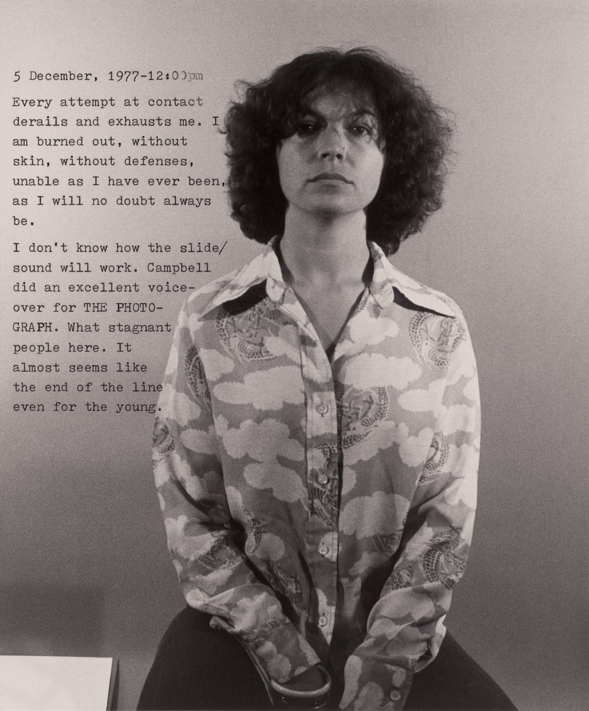 Fragments from a Visual Journal (5 December, 1977–12:00 pm)