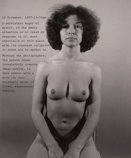Donna-Lee Phillips. Fragments from a Visual Journal (19 November, 1977–12:00 pm). 1977