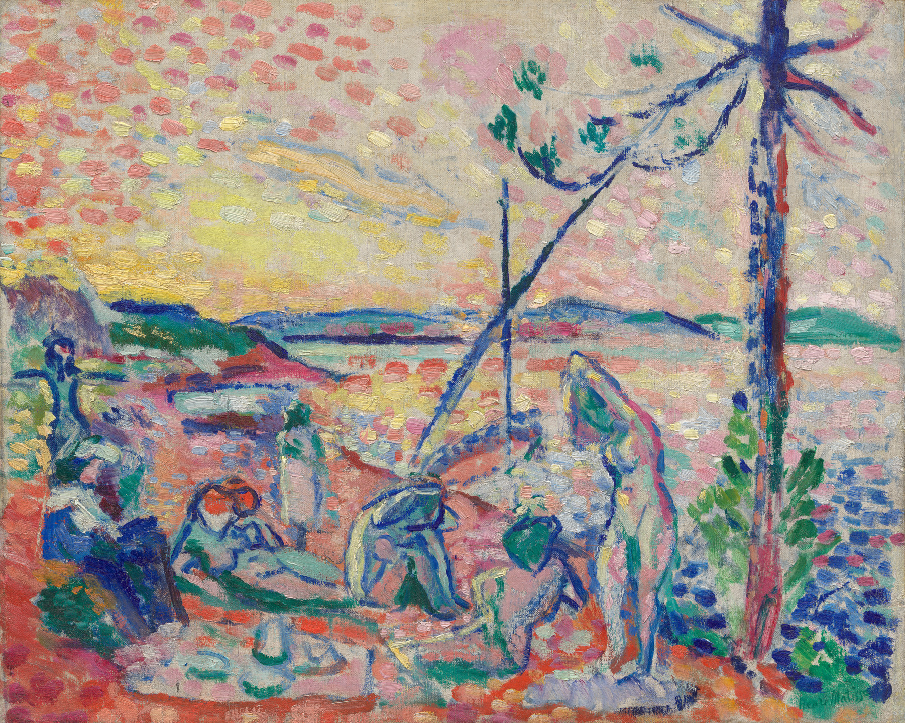 Henri Matisse. Study for "Luxe, calme et volupté". 1904