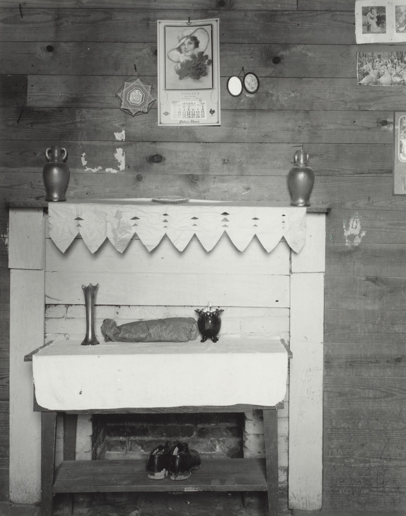 Fireplace, Tenant Farmhouse, Hale County, Alabama