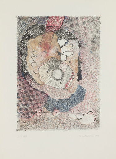Geta Brătescu. Untitled from the portfolio Portraits of Medea (Portretele Medeei). 1979