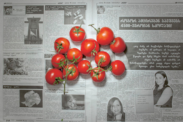 Chow and Lin, Stefen Chow, Huiyi Lin. The Poverty Line (Tomatoes) (Georgia). 2010-2020