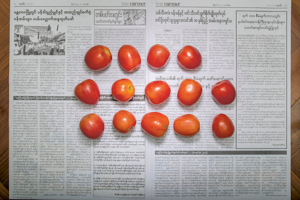 Chow and Lin, Stefen Chow, Huiyi Lin. The Poverty Line (Tomatoes) (Myanmar). 2010-2020