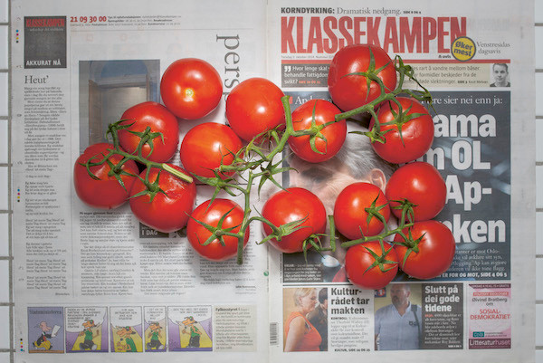 Chow and Lin, Stefen Chow, Huiyi Lin. The Poverty Line (Tomatoes) (Norway). 2010-2020