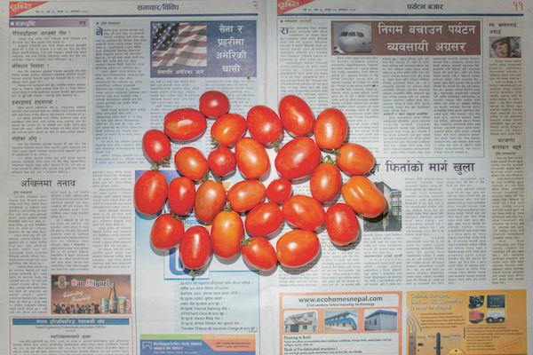 Chow and Lin, Stefen Chow, Huiyi Lin. The Poverty Line (Tomatoes) (Nepal). 2010-2020
