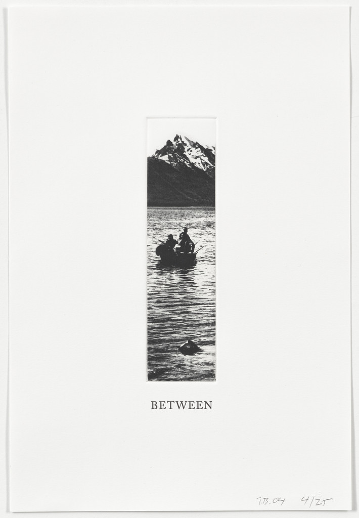 Between from Some Narrow Views: (Either Tall or Wide) by John Baldessari
