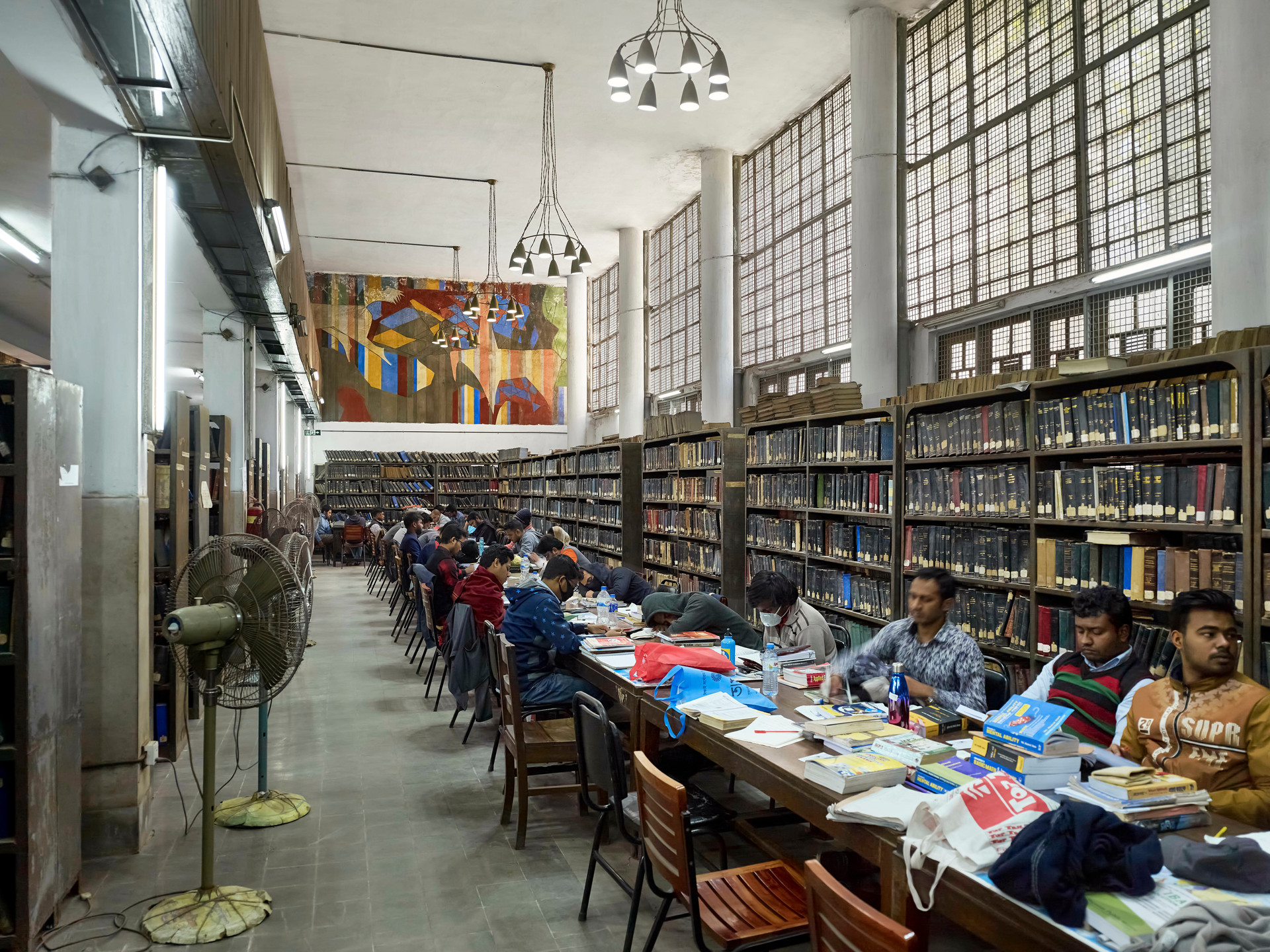 Randhir Singh, Muzharul Islam. University of Dhaka Library, Dhaka, Bangladesh. 2020–2021