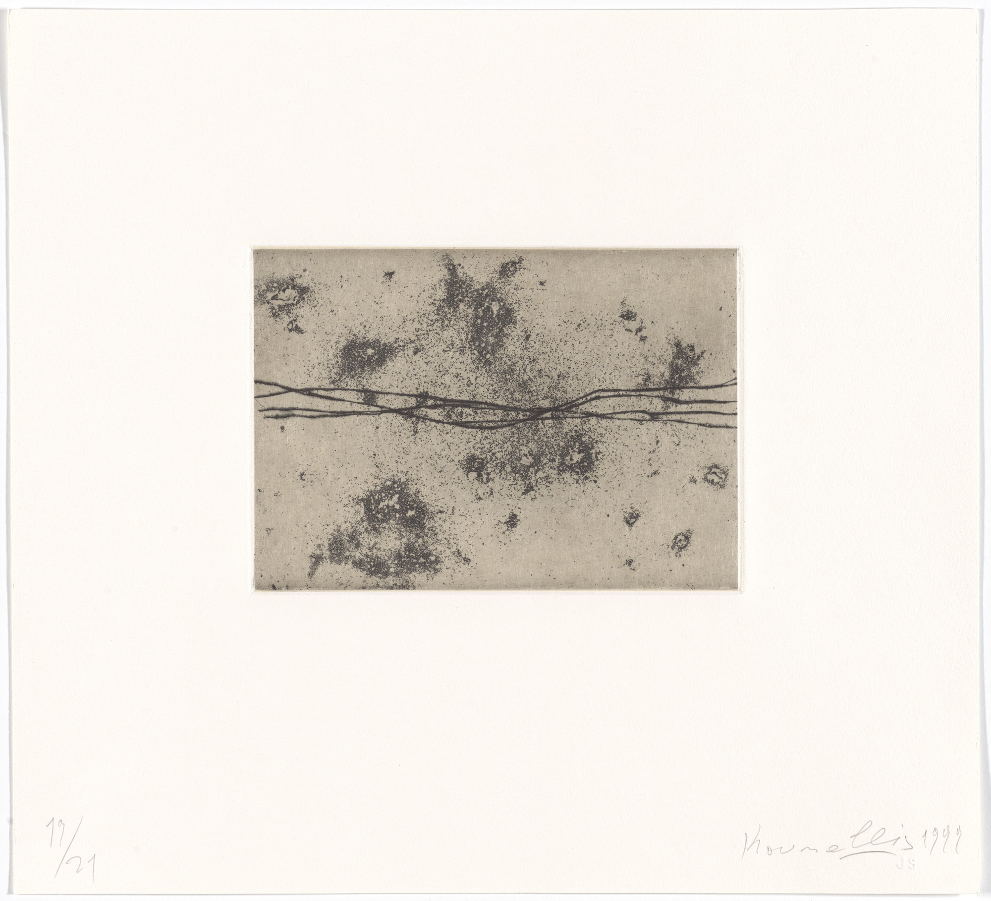Jannis Kounellis. Untitled from 1999