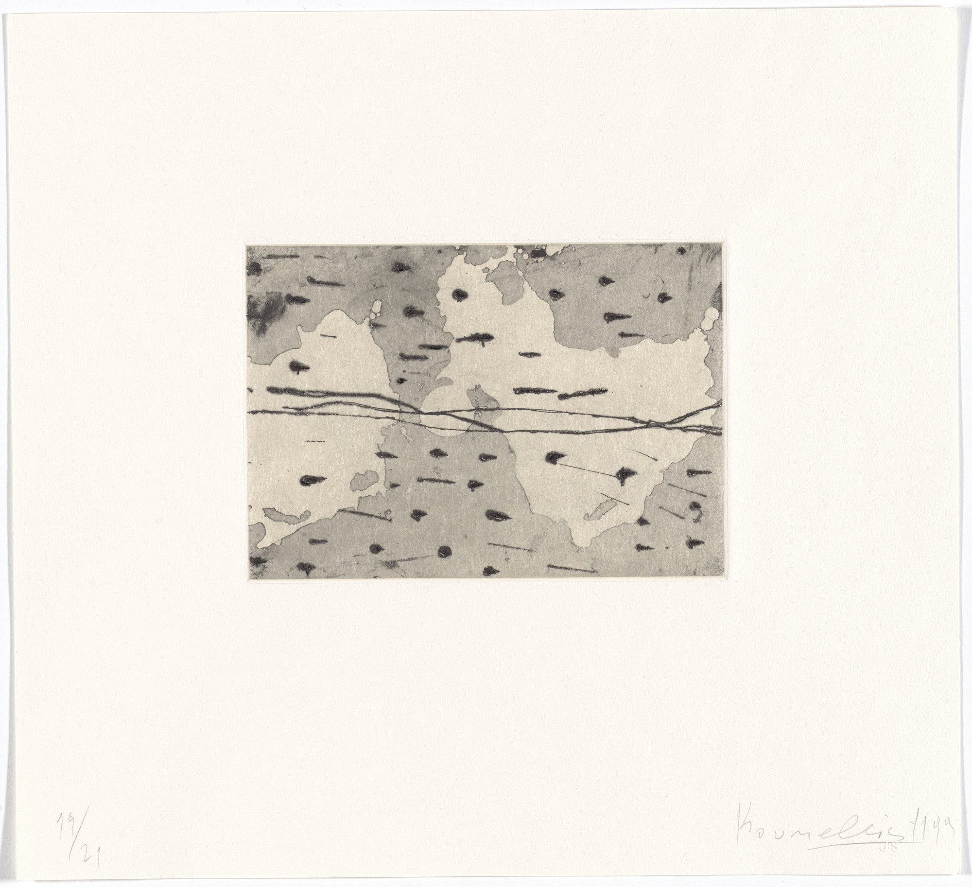 Jannis Kounellis. Untitled from 1999