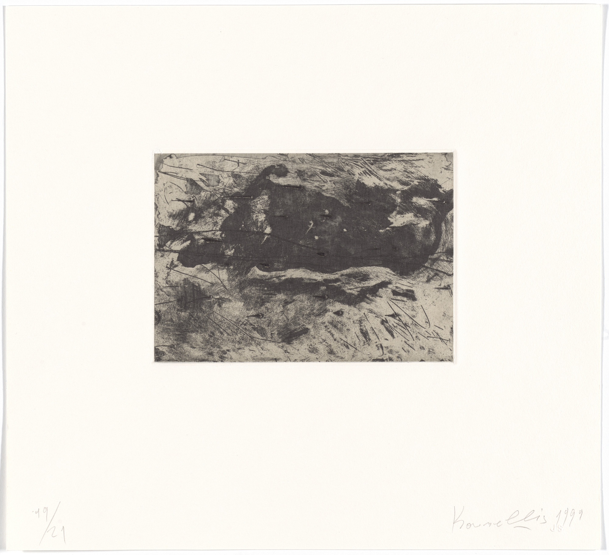 Jannis Kounellis. Untitled from 1999