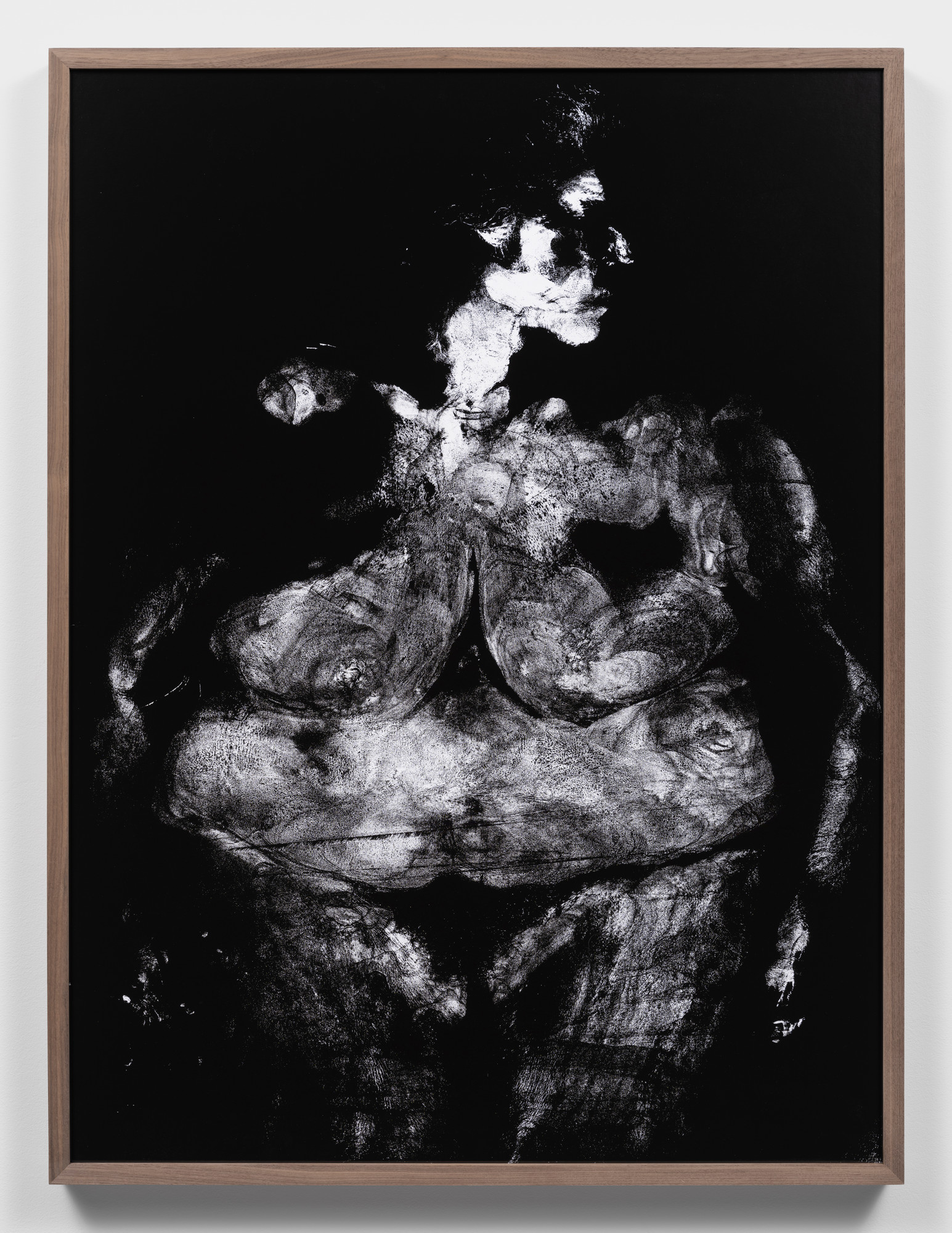 Katherine Hubbard. Body print, hawk, mother