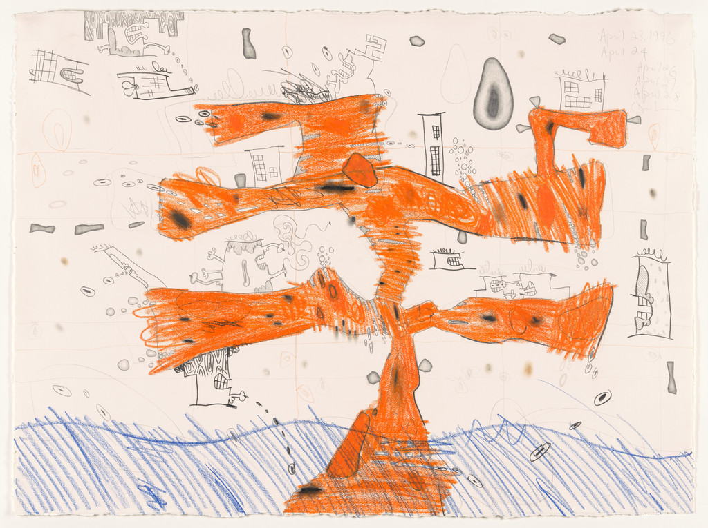Untitled, Carroll Dunham, 1996