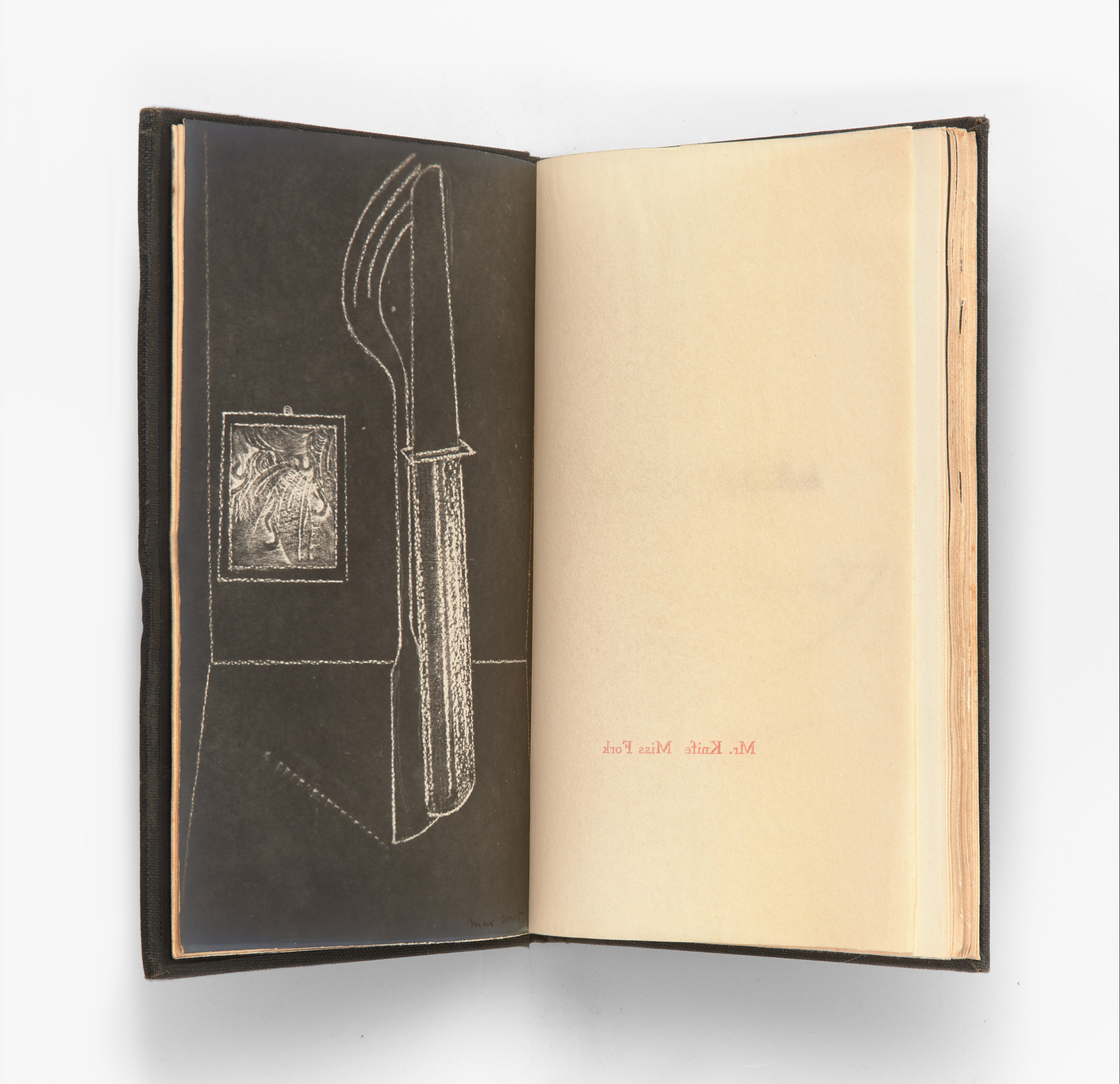 Max Ernst. Mr. Knife, Miss Fork