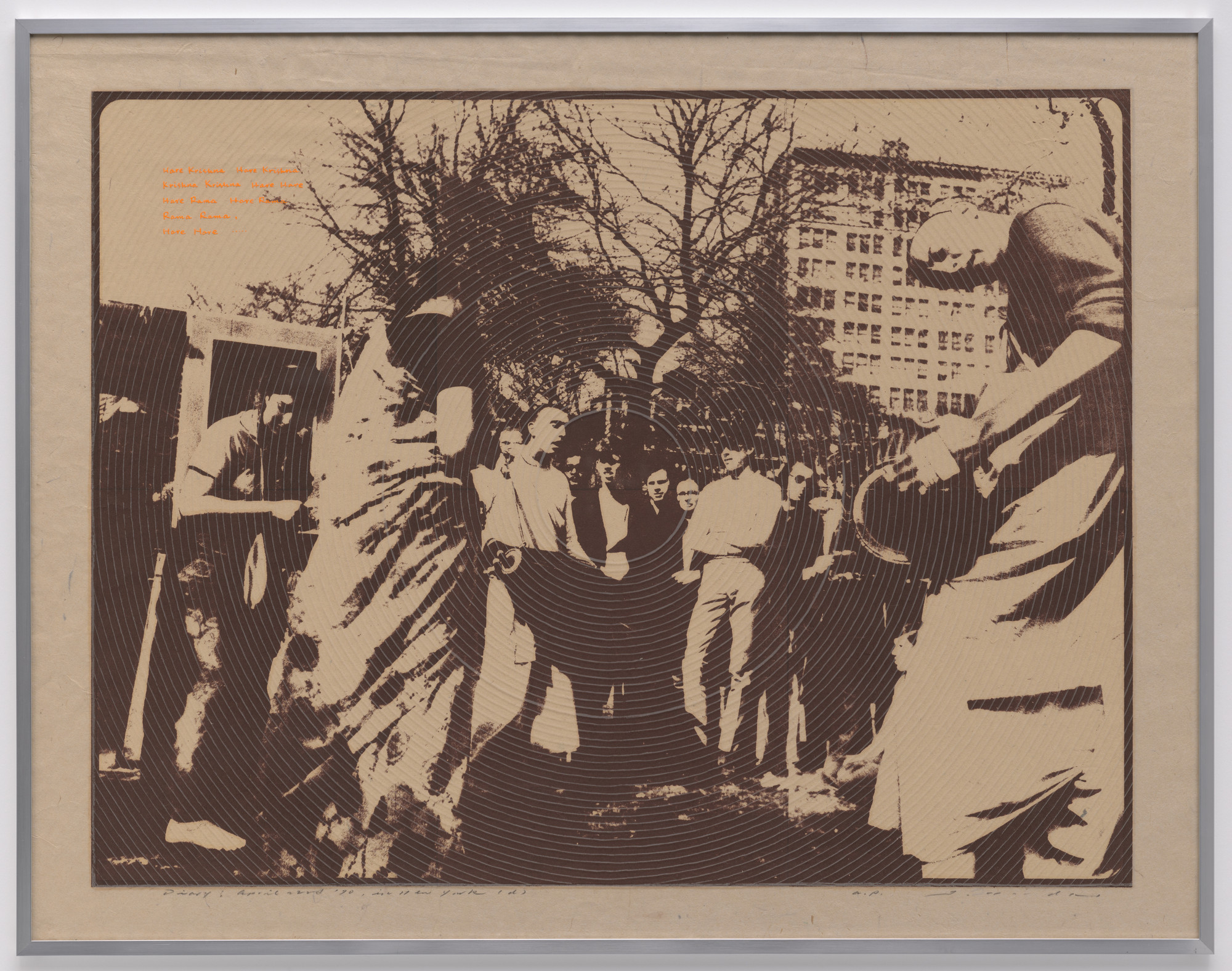 Tetsuya Noda. Diary: April 22nd '70 in New York (d)