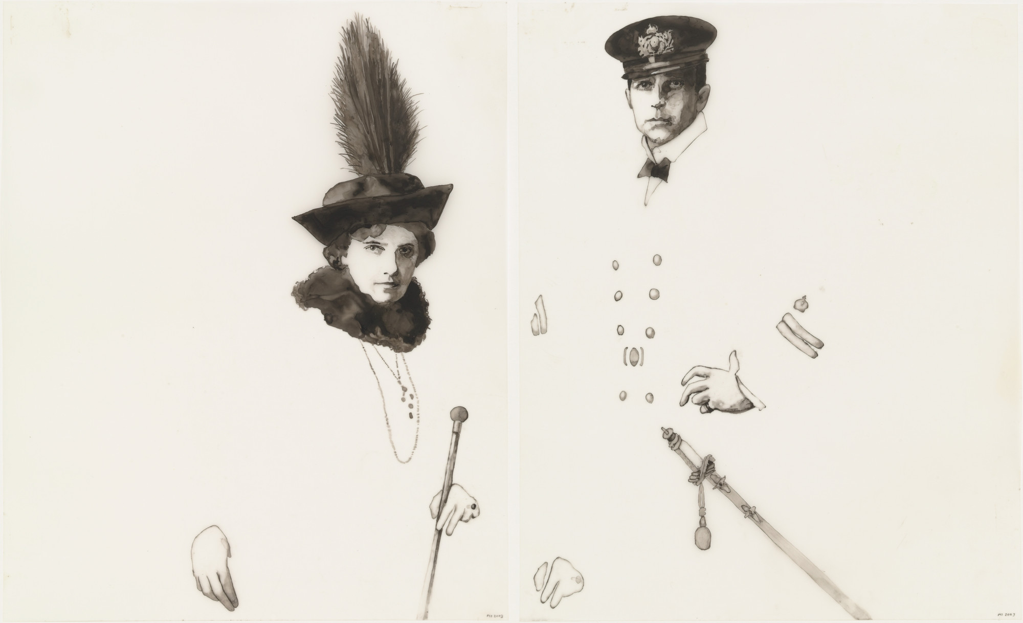 Matt Saunders. Prince & Princess Adalbert of Prussia