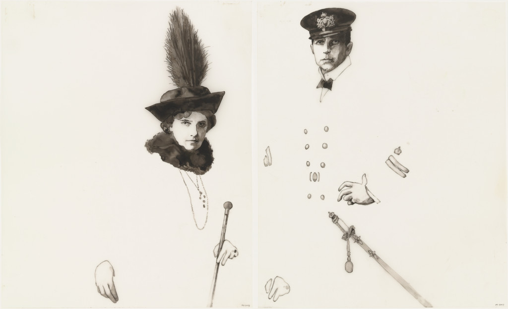 Prince & Princess Adalbert of Prussia, Matt Saunders, 2003
