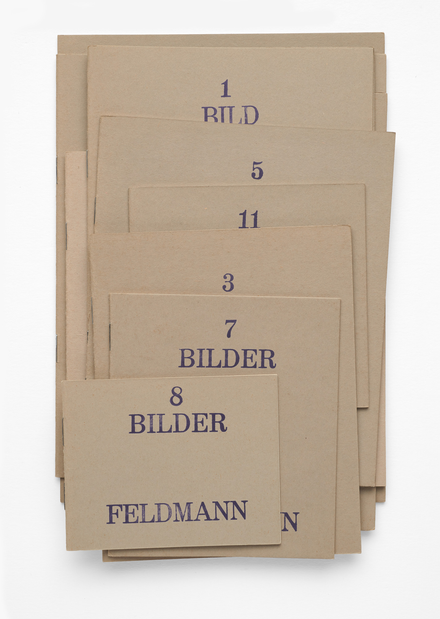 Hans-Peter Feldmann. Bilderhefte (Picture Books)