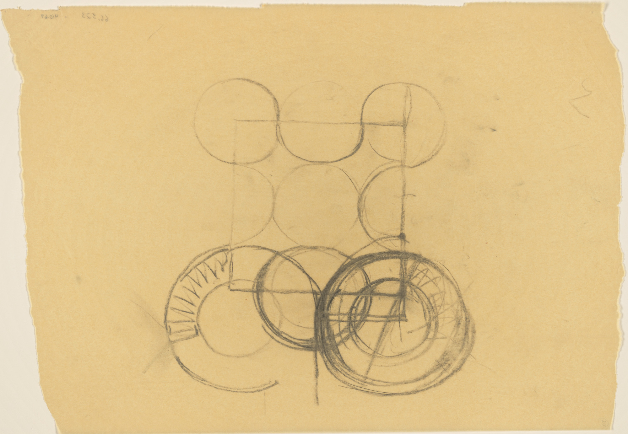Louis I. Kahn. Sher-e-Bangla Nagar, Capital of Bangladesh, Dhaka, Bangladesh, Prayer Hall: plan sketch. 1965