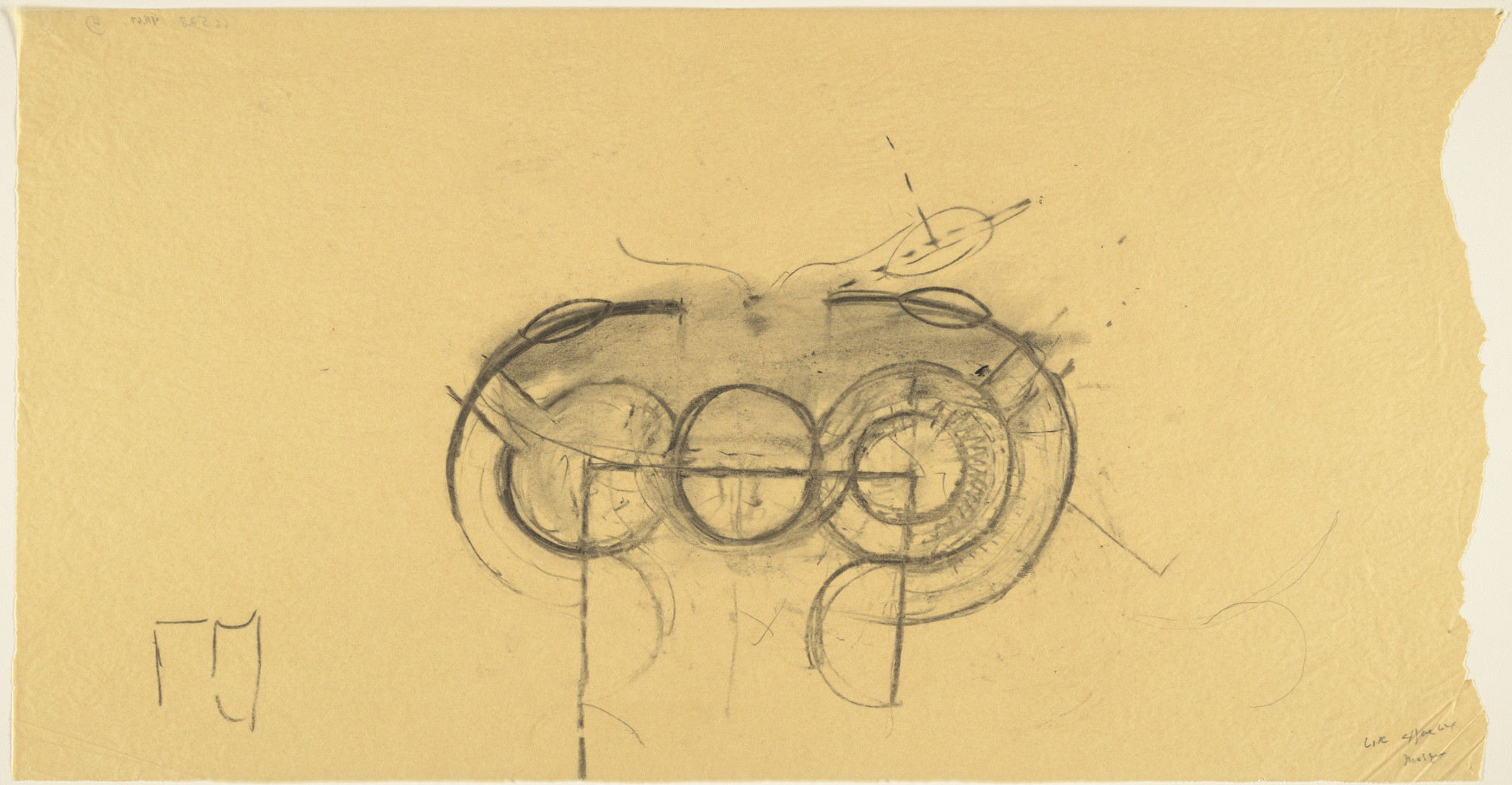 Louis I. Kahn. Sher-e-Bangla Nagar, Capital of Bangladesh, Dhaka, Bangladesh, Prayer Hall: plan sketch. 1964