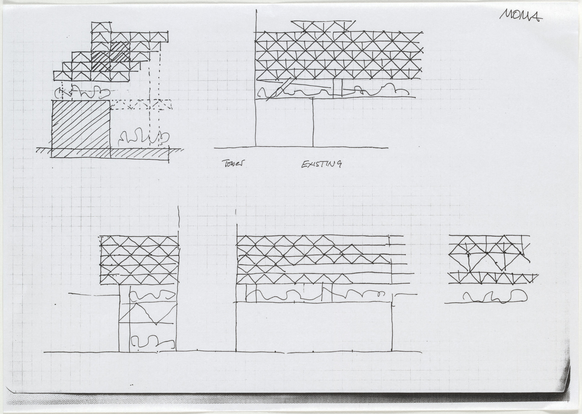 Yona Friedman. Notes and Sketches on a New Museum of Modern Art. 1999
