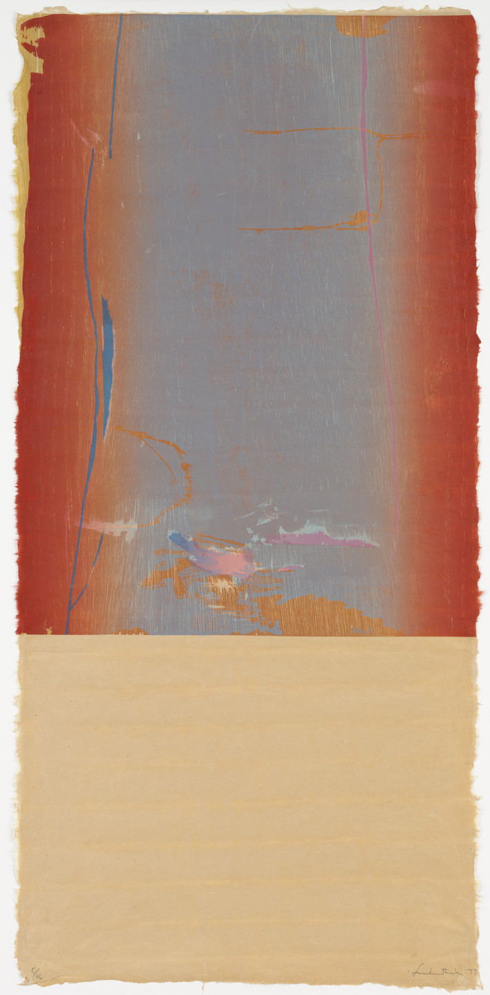 Helen Frankenthaler. Essence Mulberry. 1977