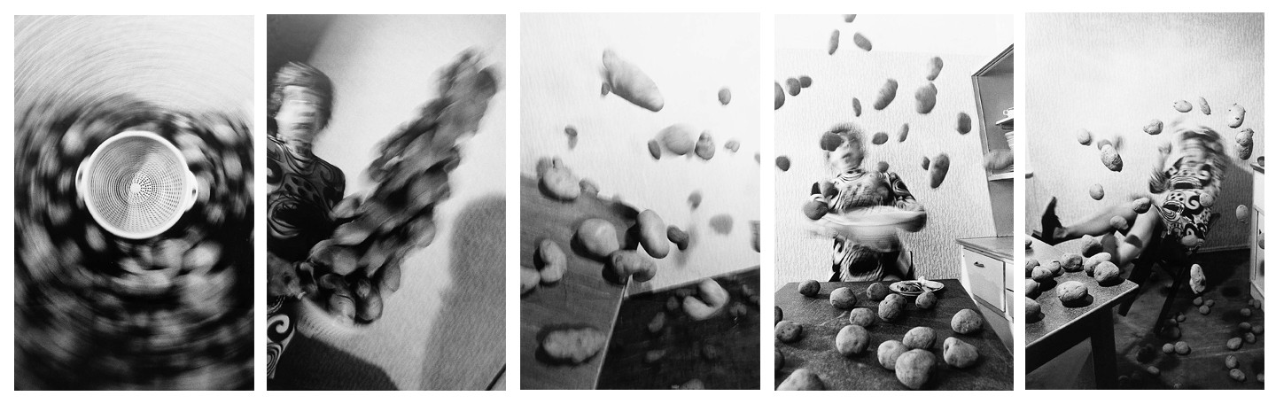 Anna Blume, Bernhard Blume. Kitchen Frenzy. 1986